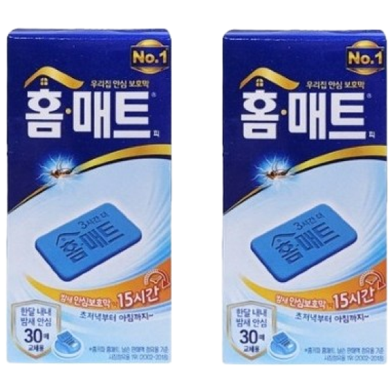 산도깨비 매트 리필 전자모기향, 2개 10,030원