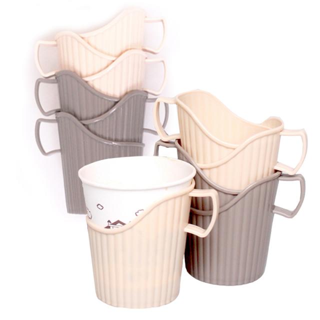 토탈하우스 에코 종이컵홀더 6P세트 손잡이 컵홀더 종이컵받침 컵받침 3,790원