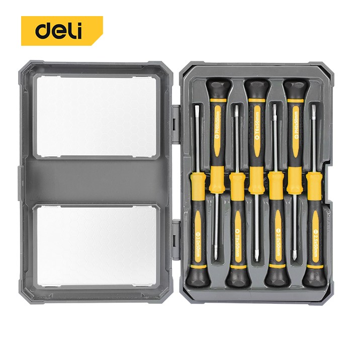 델리툴즈 정밀 드라이버 세트 7종 십자 일자 안경 시계 별 나사, 1개 12,790원
