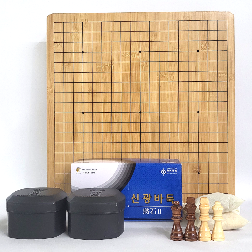 행복한 대나무 2CM 바둑체스판 종합 세트 라탄 대나무 라탄 대P 명석 장석2호 옥색 체스말 양면, MDK 82,000원