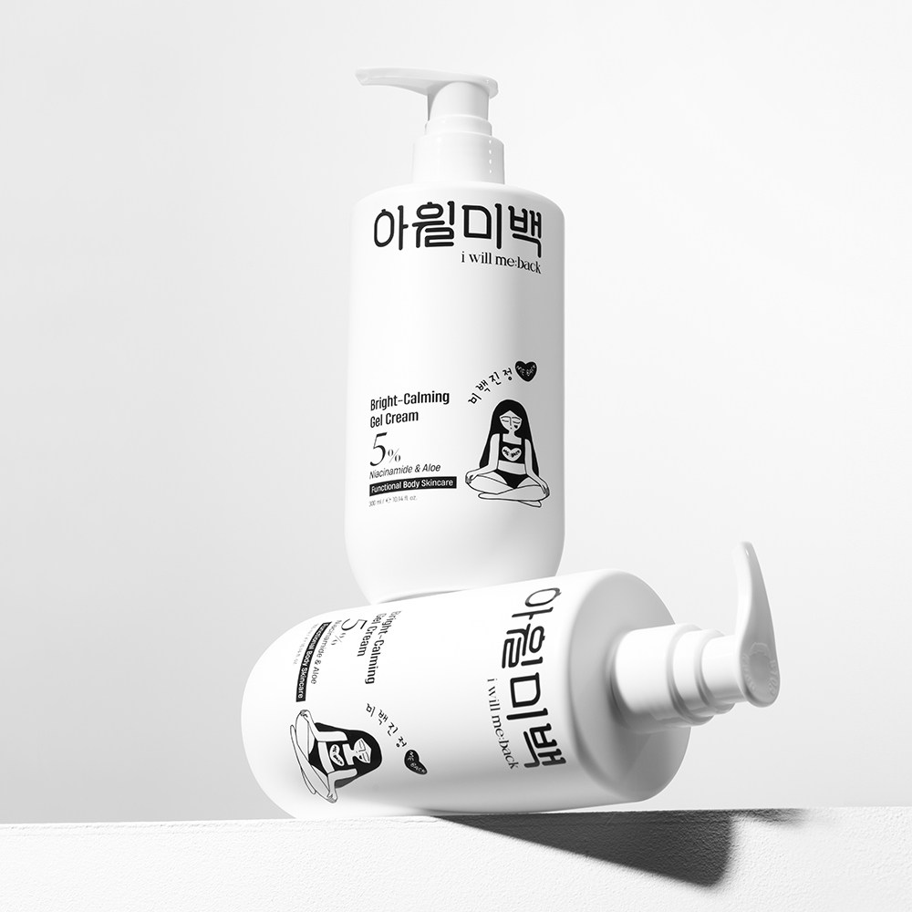 아윌미백 브라이트 모이스처라이징 젤크림 / 기능성 바디 미백 착색케어 피부 전신 미백케어 화이트닝 미백크림 미백로션 저자극 바디브라이트너 나이아신아마이드 보습 케어 기미 잡티 꿀 45,900원