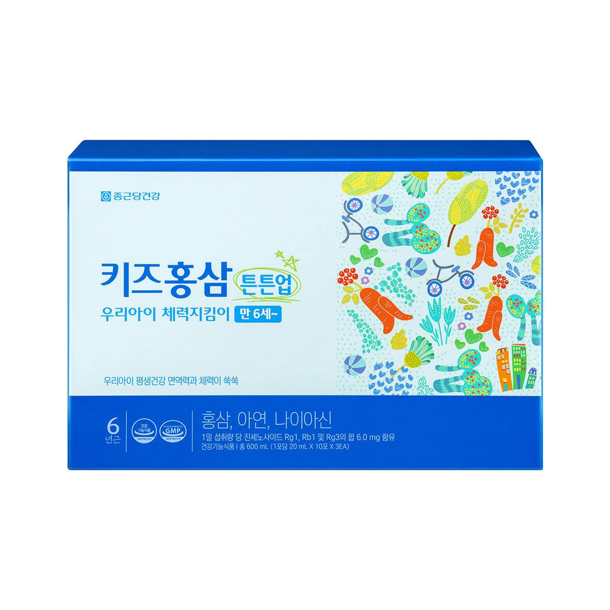 종근당건강 키즈홍삼 튼튼업 20ml x 30포 43,400원