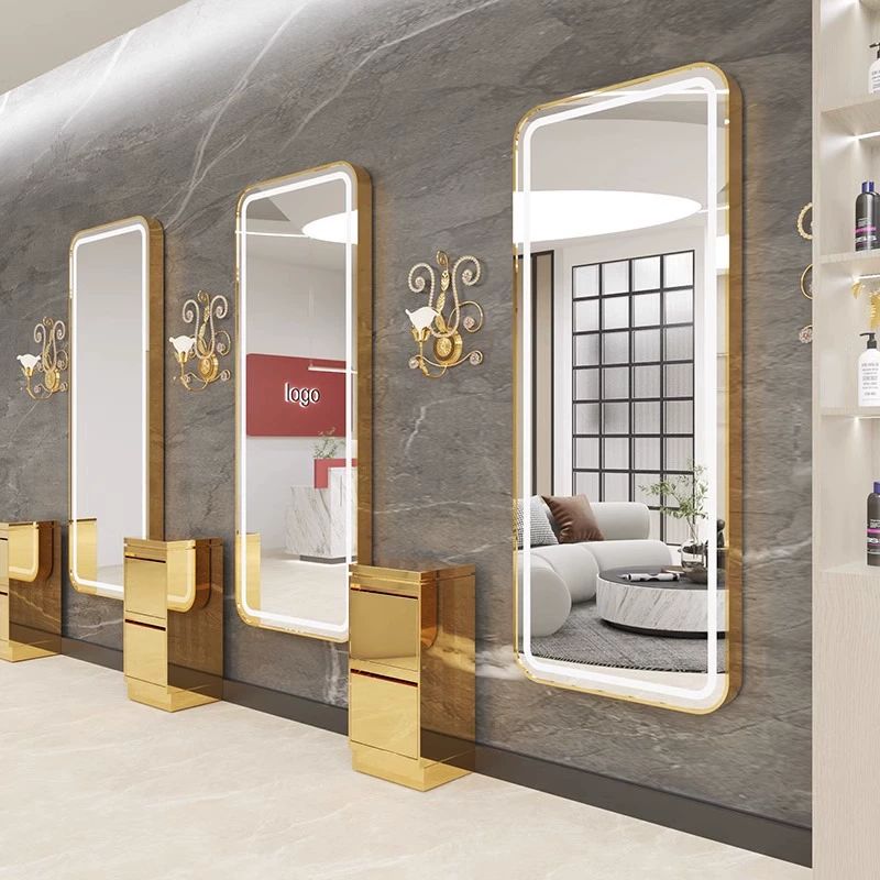 미용실 조명 거울 아치형 헤어샵 대형 화장대 경대 113,800원