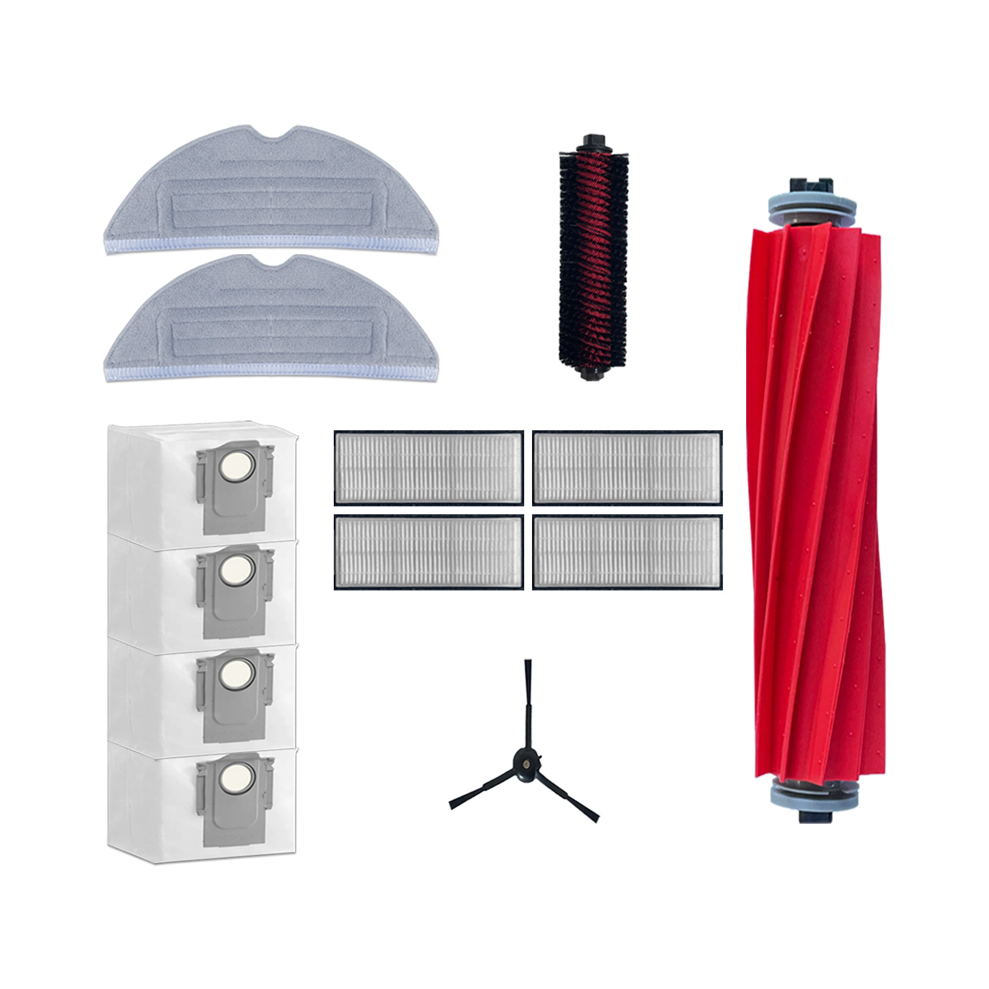 올데이컴퍼니 로보락 S7 Maxv Ultra Max Ultra 호환 로봇청소기 소모품 물걸레 더스트백 세척 브러쉬 필터 사이드 걸레 먼지봉투 세트 18,100원