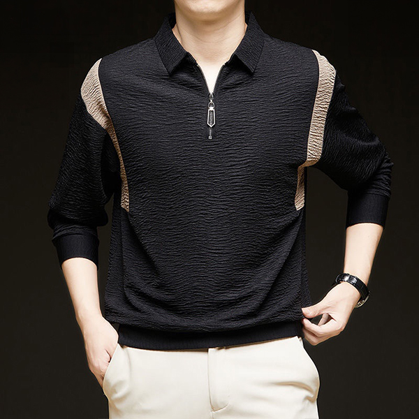 남성 반집업 스판 카라티셔츠 골프카라티 캐주얼 카라티 오피스룩 38,700원