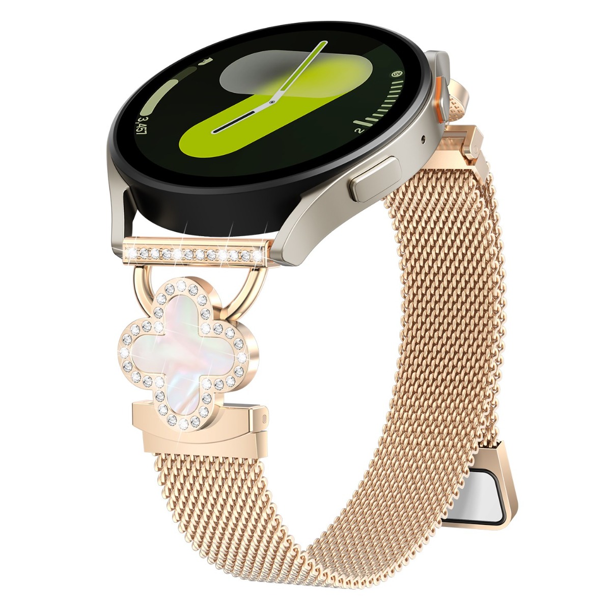 갤럭시워치 호환 슬림 메탈 밀레니즈 마그네틱 여성 스트랩, 로즈 골드 18,900원