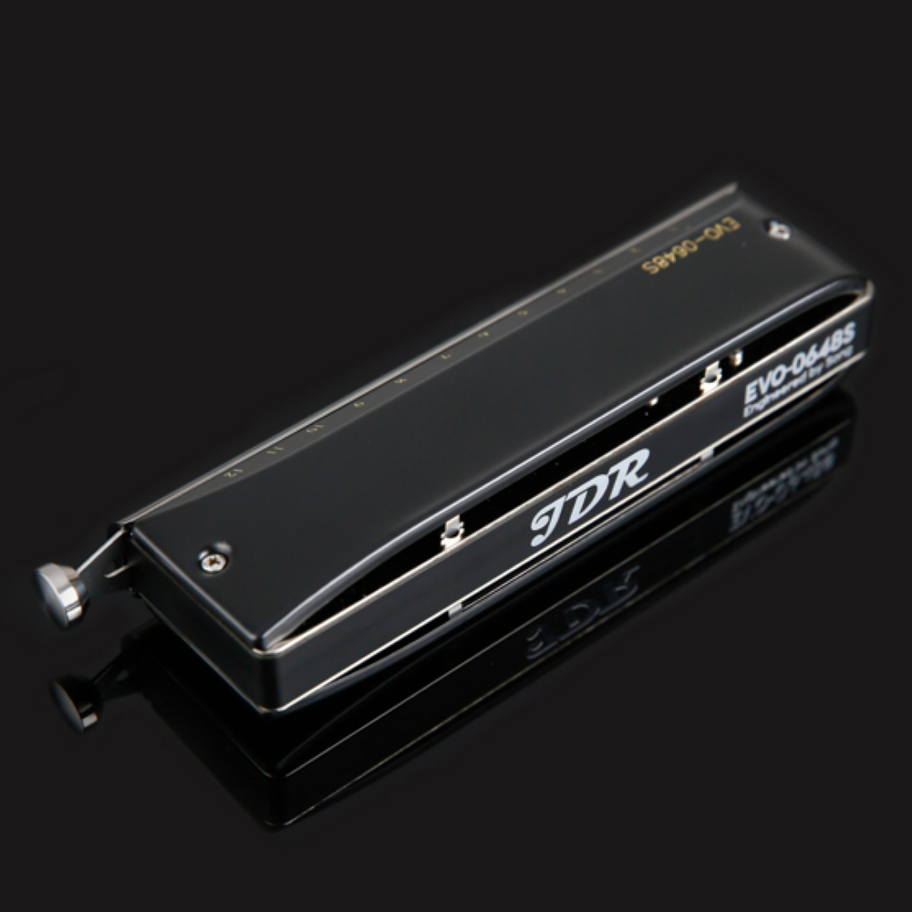 JDR EVO-0648S 크로매틱 하모니카, 1개, 블랙, EVO-0648S 230,000원