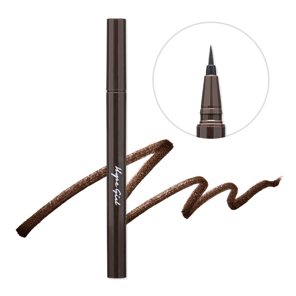 호피걸 3D 엣지 리퀴드 아이라이너 0.6g, 1개, 02 다크 브라운 5,500원