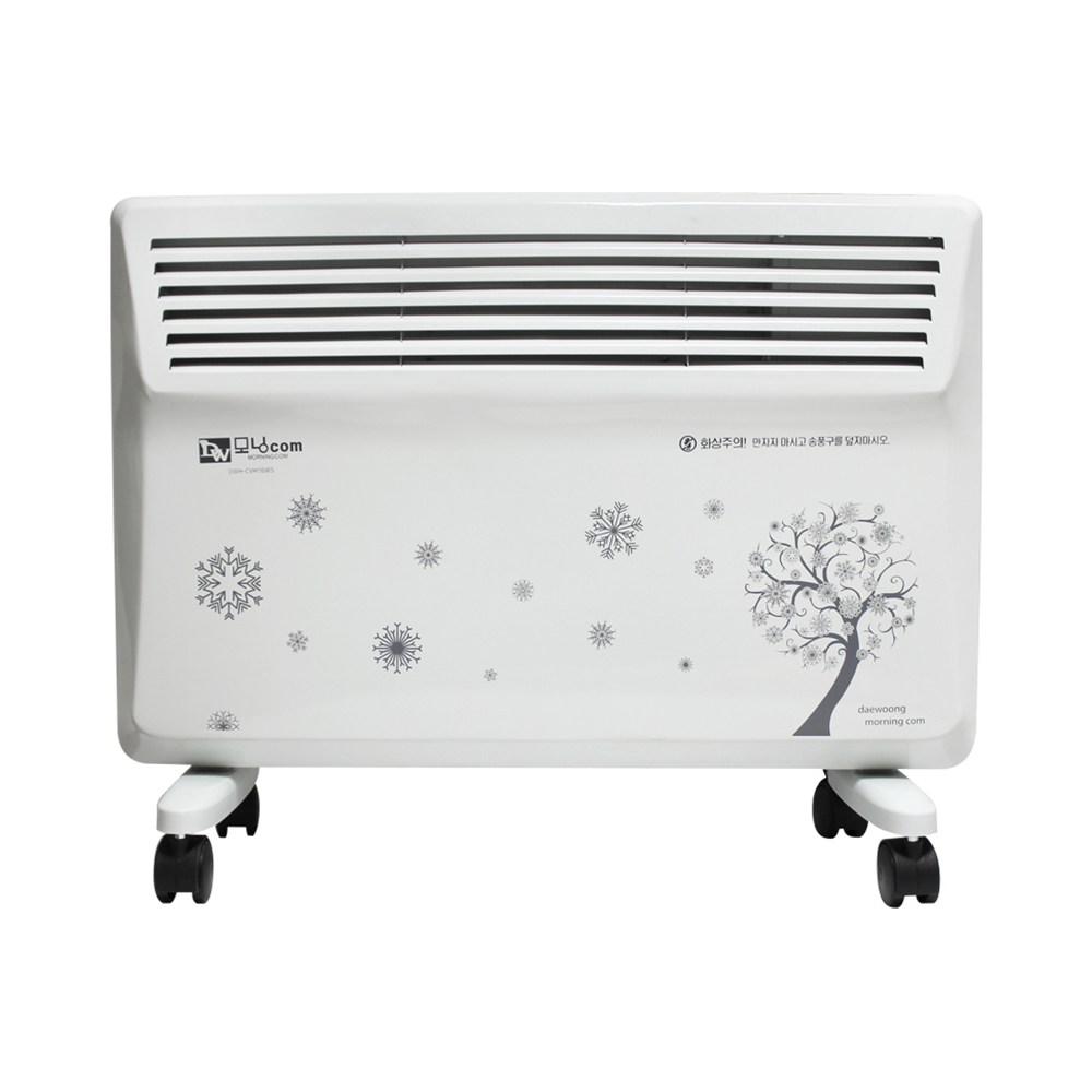 대웅모닝컴 이동식 컨벡션히터 전기온풍기 2종 택1, 중(1,600W) 43,900원