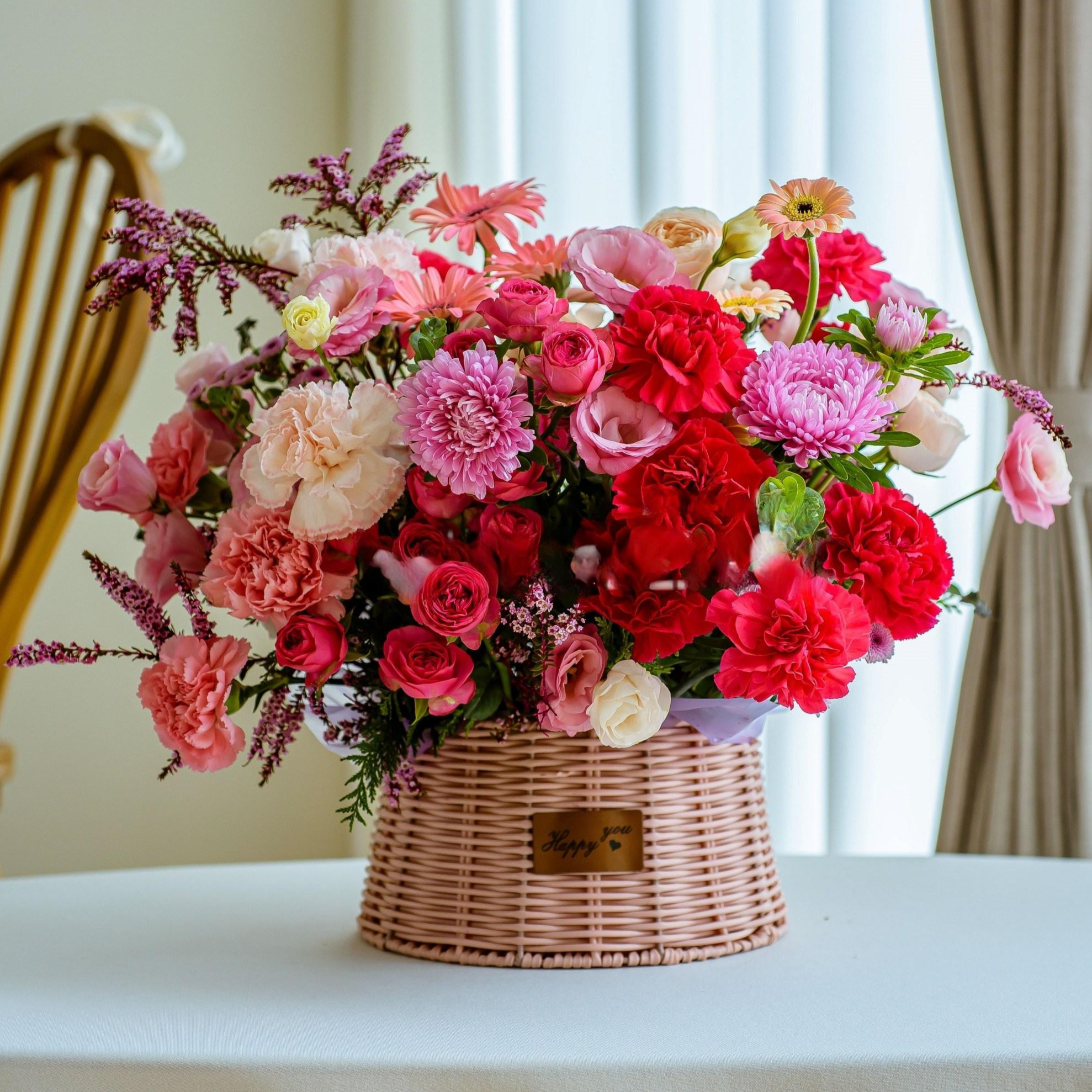 나눔플라워 전국 꽃바구니 생일꽃배달 생일 생신 부모님 환갑 칠순 팔순 축하 선물 승진 정년 퇴직 기념일 와이프 꽃배달서비스 당일꽃배달, 1개 104,000원