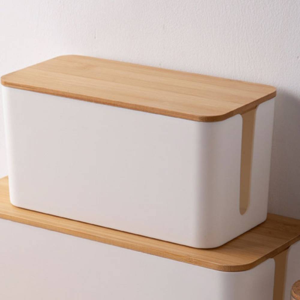 YottaPP 우드전선정리함 소형 7,280원