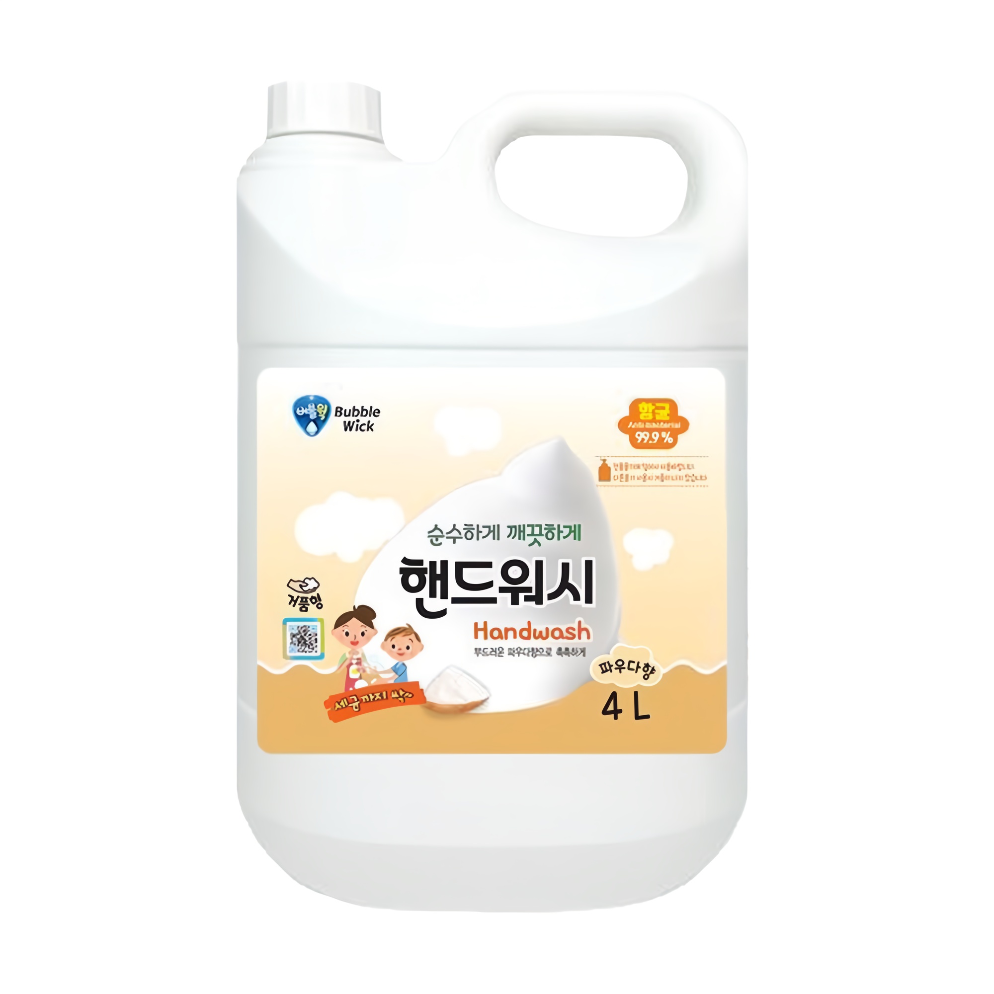 버블윅 핸드워시 리필 거품 손세정제 대용량 순파우더향 51,600원