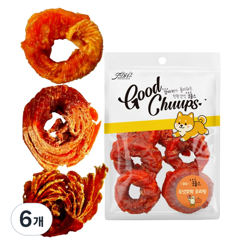 굿츕스 34 도넛링 강아지간식 프리미엄 육포 오래먹는 트위스트 개껌 천연 건조간식  강아지보양식 33,530원