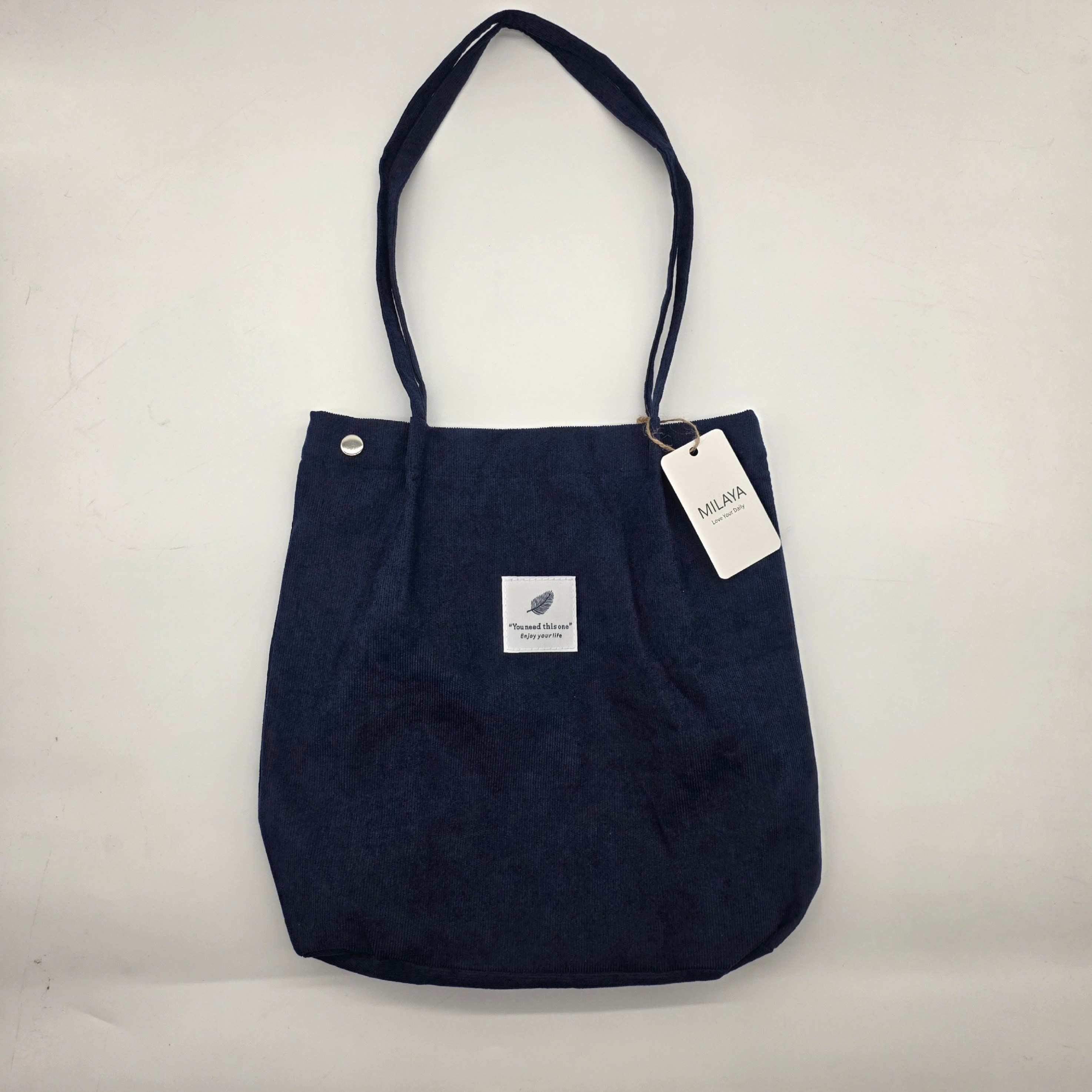 코듀로이 에코백 9,000원