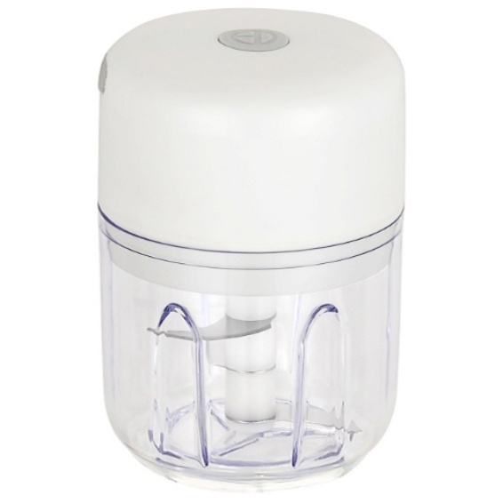 전동 자동 무선 만능 야채 마늘 다지기 USB 충전식, 1세트, 퓨어화이트 12,500원