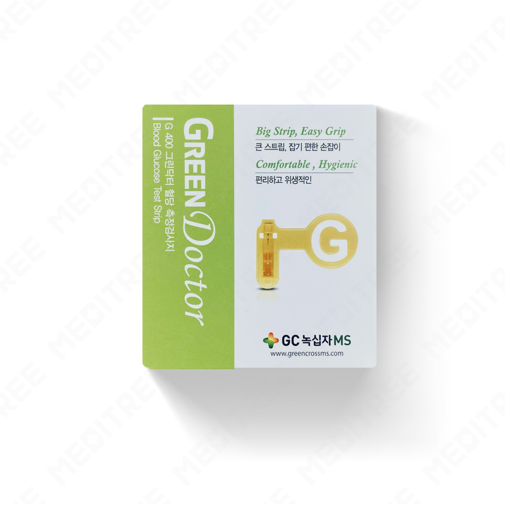 GC녹십자MS 그린닥터 혈당검사지 18,000원