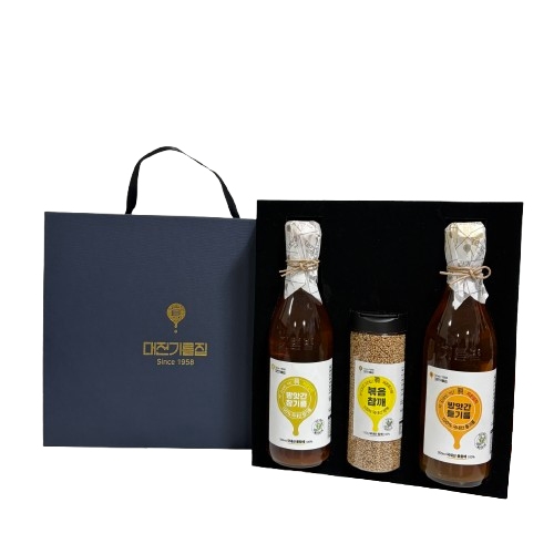 대전기름집 참기름 들기름 프리미엄 선물세트 정성4호, 1개 86,900원