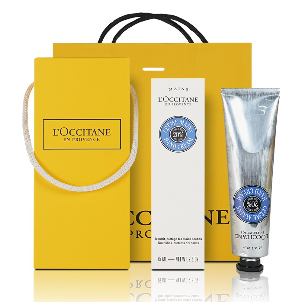 [기프트세트 백화점] 록시땅 시어버터 핸드크림 75ml + 기프트박스 + 정품쇼핑백 구성 선물세트 27,800원