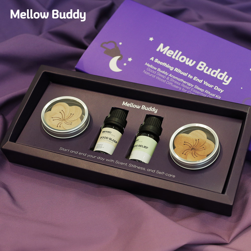 멜로우버디 아로마 리추얼 숙면 선물세트 굿슬립 스트레스완화 오일 19,530원
