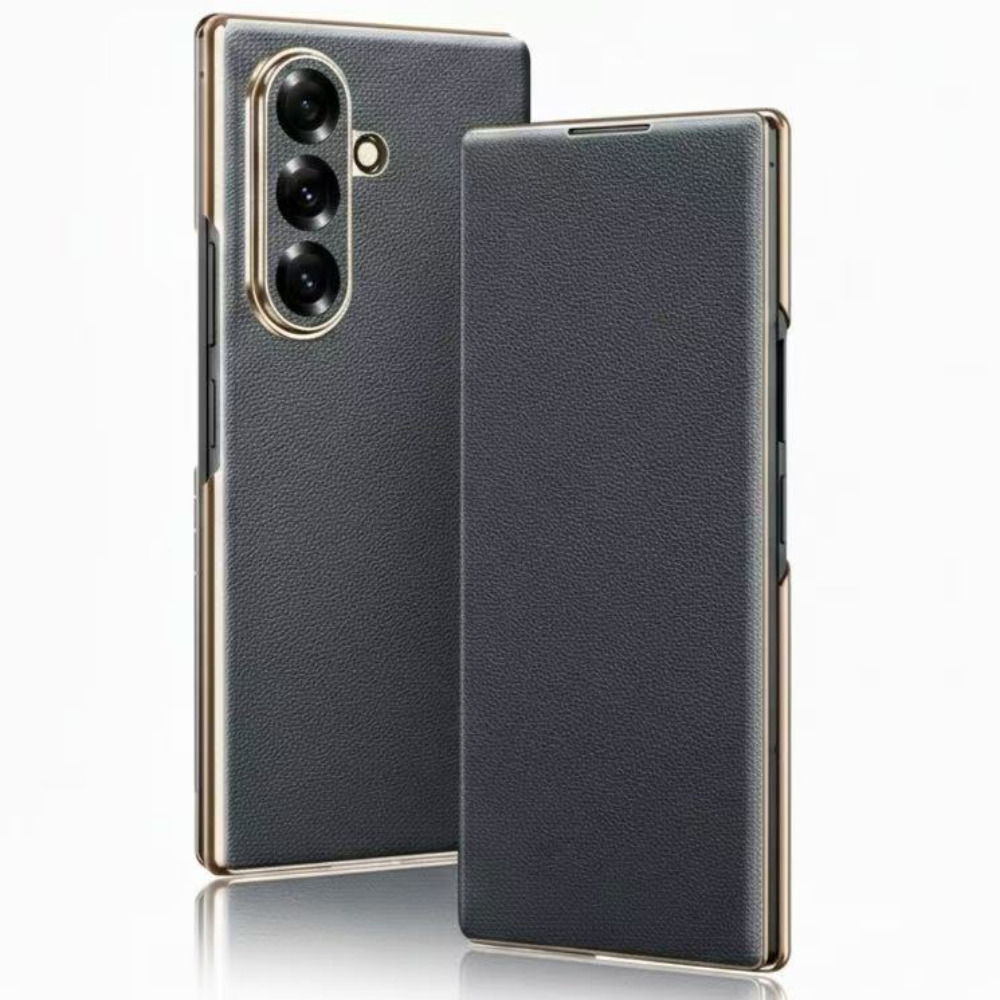 하이엑스 갤럭시 Z폴드7 천연소가죽 마그네틱 힌지보호 풀커버 휴대폰 케이스 44,800원