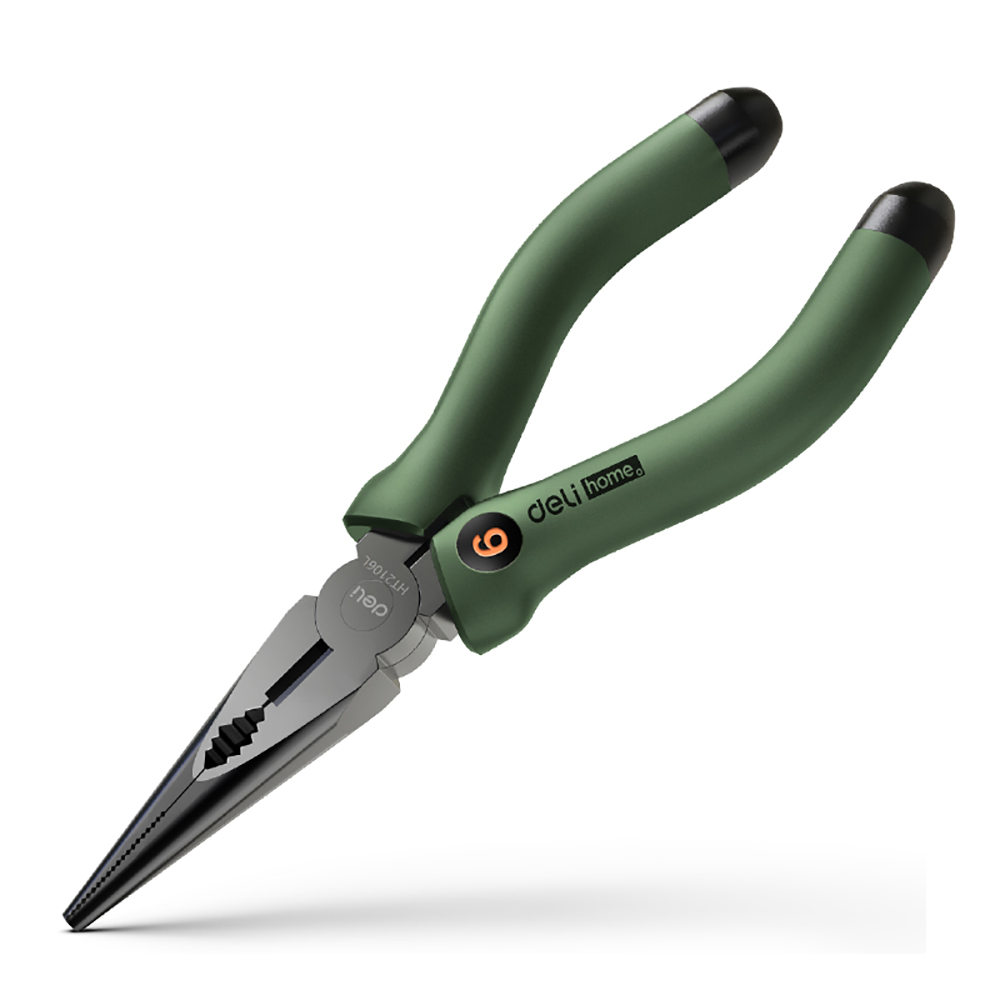 델리 툴즈 홈시리즈 미니 니들 롱노즈 플라이어 그린 EHT2106L, 1개 11,250원