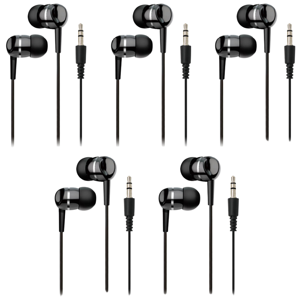 디보이스 IBE-B09 커널형 3.5mm 3극 1.5M 이어폰 번들 5개 1세트 블랙 12,500원