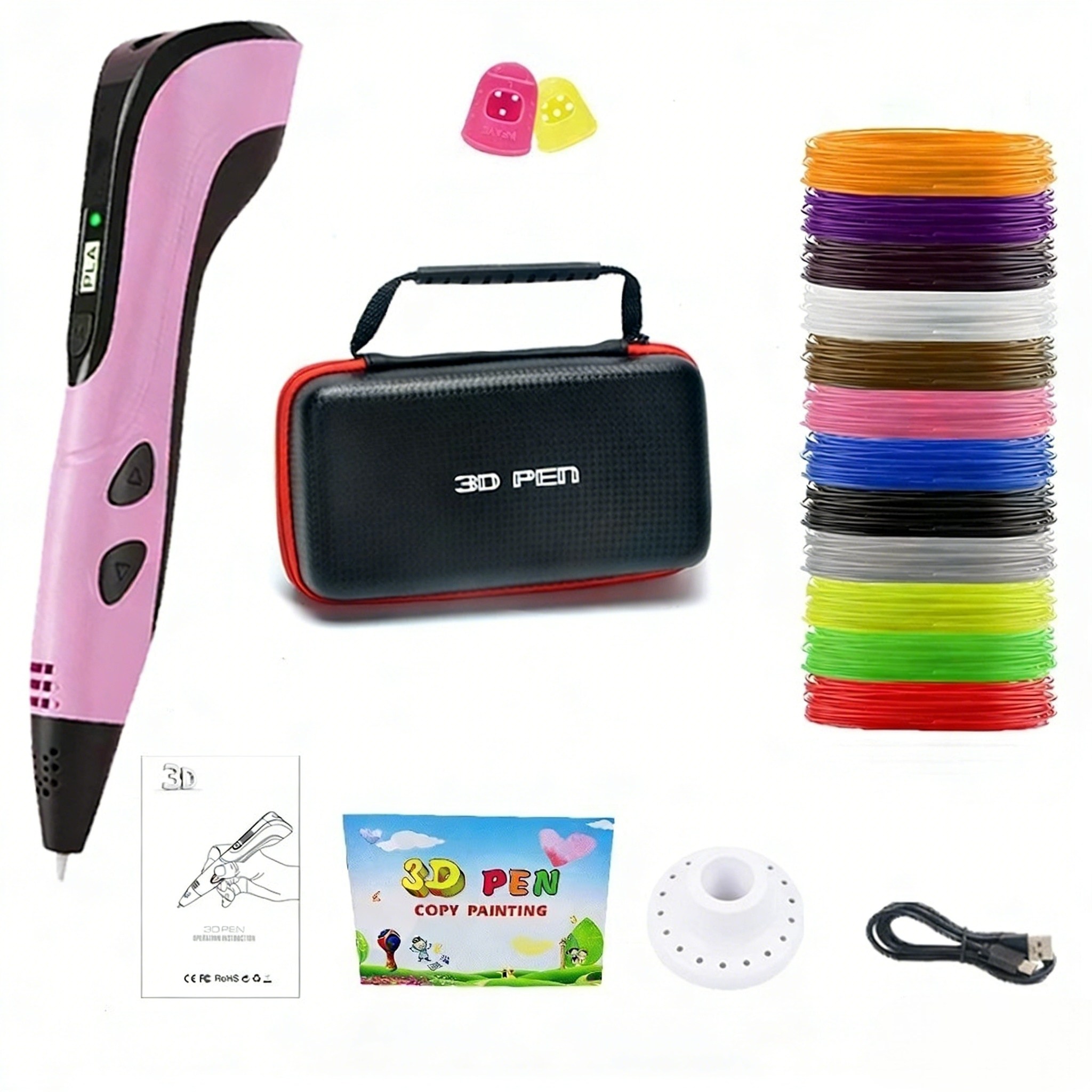 SUUNI 신상 3d 프린팅 펜 키즈 퍼즐 펜 그래피티 크리스마스 선물 32,980원