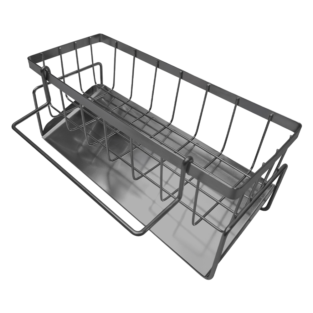 월드크린 싱크대 물빠짐 수세미 거치대, 그레이, 1개 6,400원