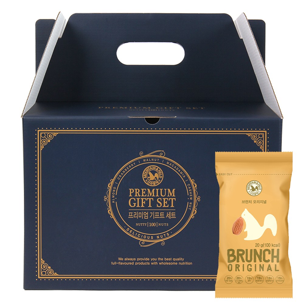 산과들에 브런치오리지널 100입 하루견과류 선물세트 44,730원