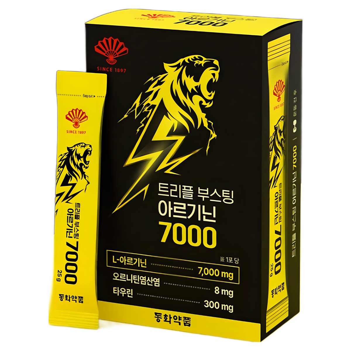 동화약품 트리플 부스팅 아르기닌 7000 오르니틴 타우린, 15개, 25g 14,900원