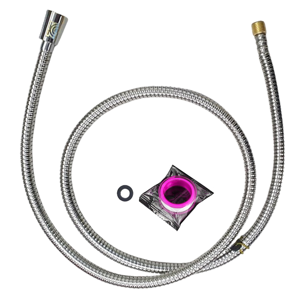 본라이프 KC인증 국산 주방 씽크대 원홀줄 메탈호스 130CM 교체용 원홀주방데크호스 수전호스, 1세트 13,800원