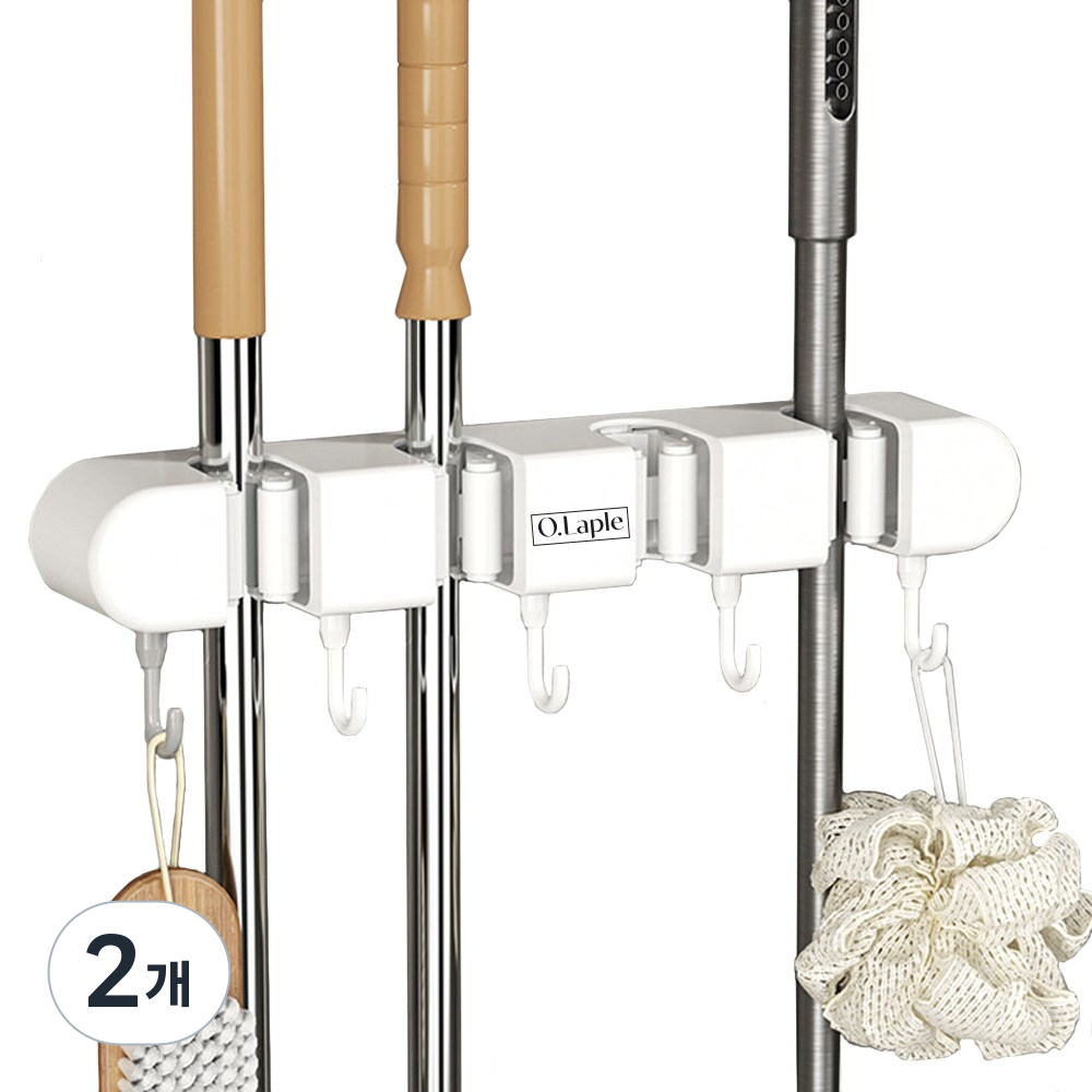 오라플 공간활용 깔끔 청소도구걸이 18,500원