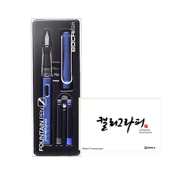 동아피엠에스 BOCAI 포지티브 사파리 만년필 + 동아 캘리그라피 패드 60p 14,470원