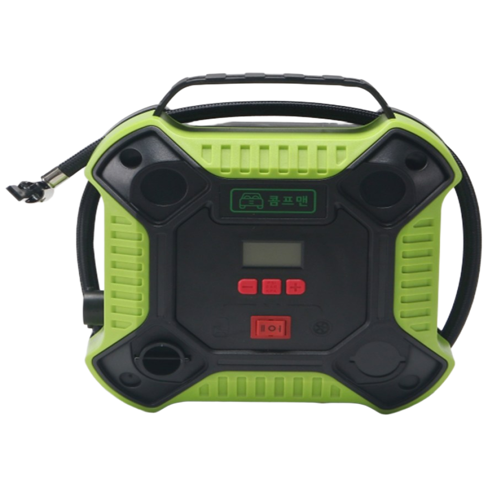 차량용 에어콤프레샤 공기주입기 콤프맨 TC-P160 시거잭컴프레샤 타이어공기주입 자전거공기주입, 혼합색상, 1개 67,000원