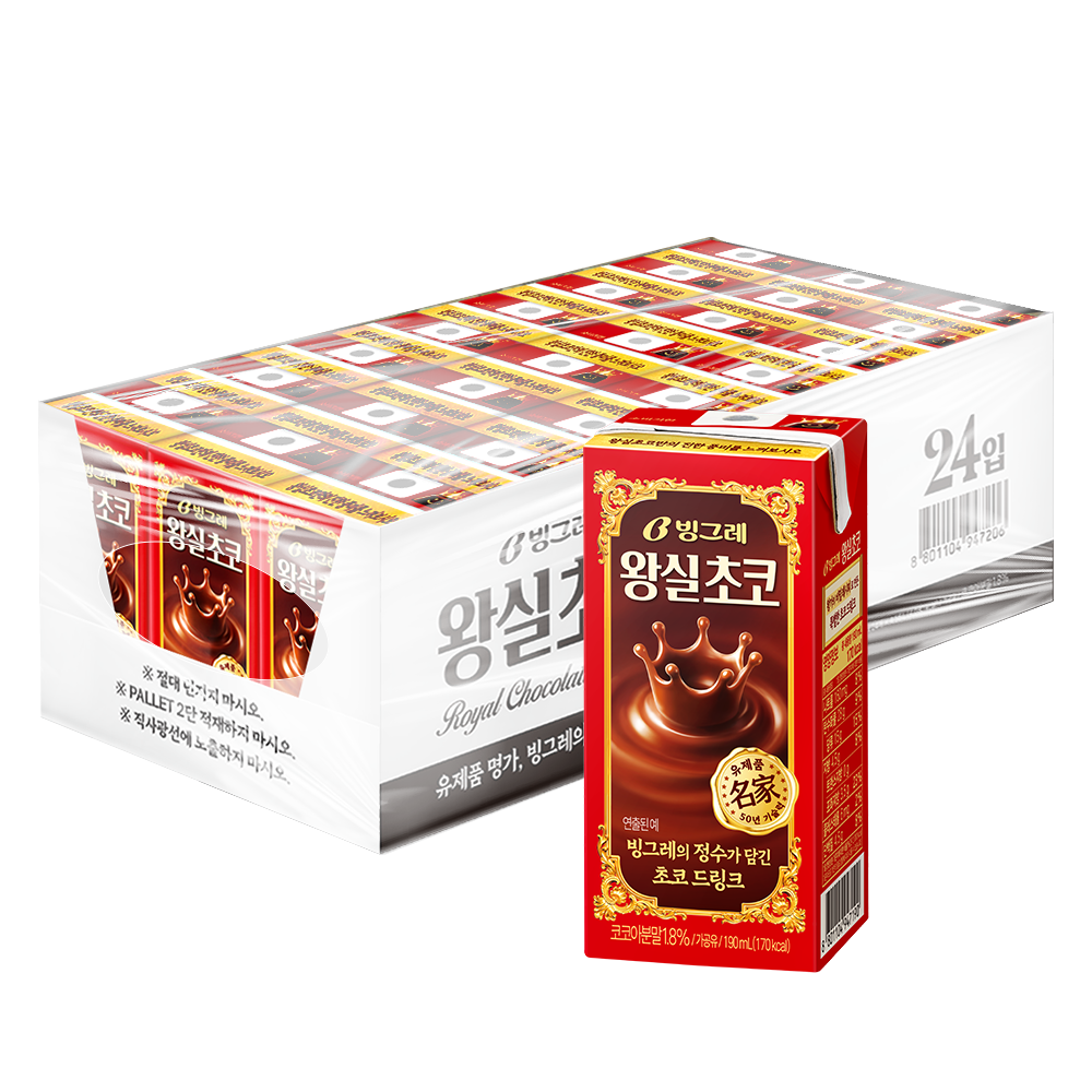 빙그레 왕실 초코우유 17,940원