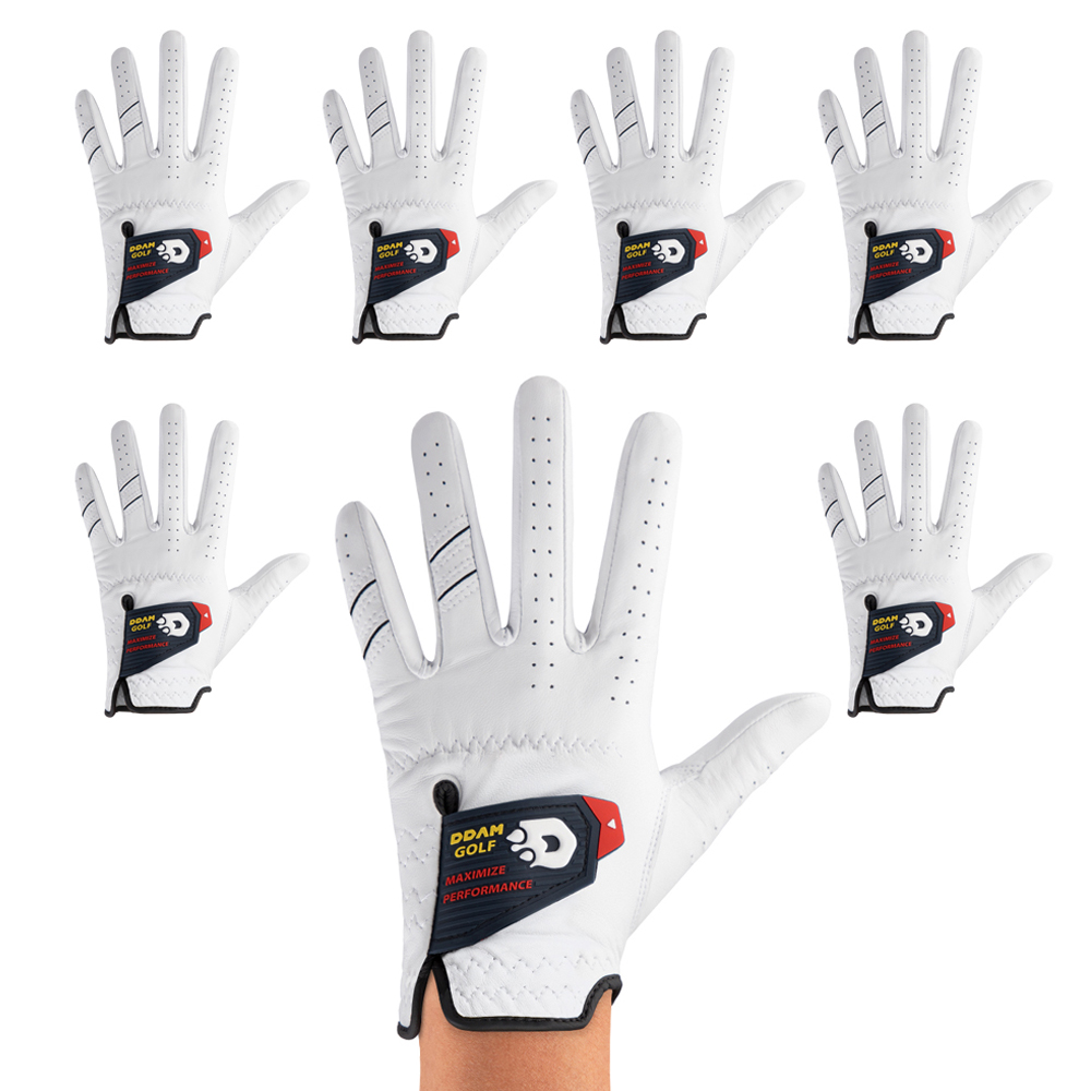 땀골프 남성용 양피 골프장갑 왼손용 7p, 단일 색상, 7개 56,000원