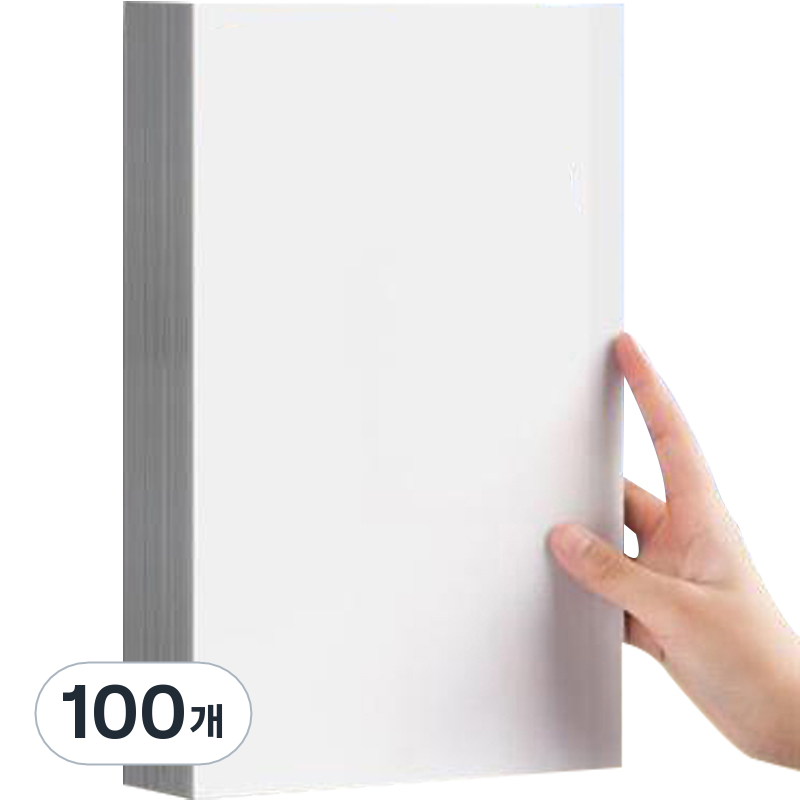 두꺼운 개방형 도화지 07 300g A4, 100개 36,600원
