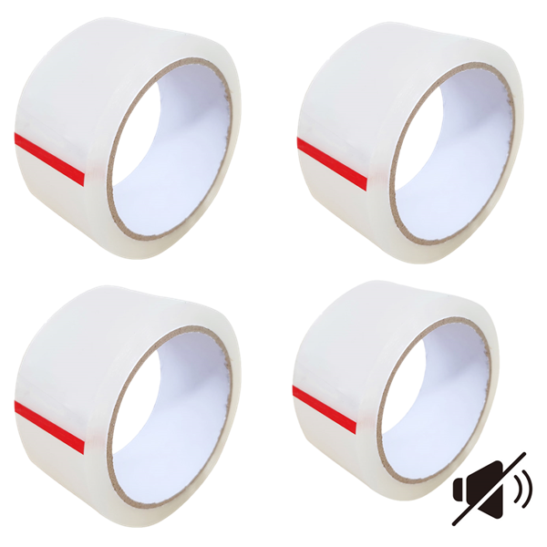 완전 무소음 OPP 투명 박스테이프 60mic 48mm, 4개, 80m 11,500원