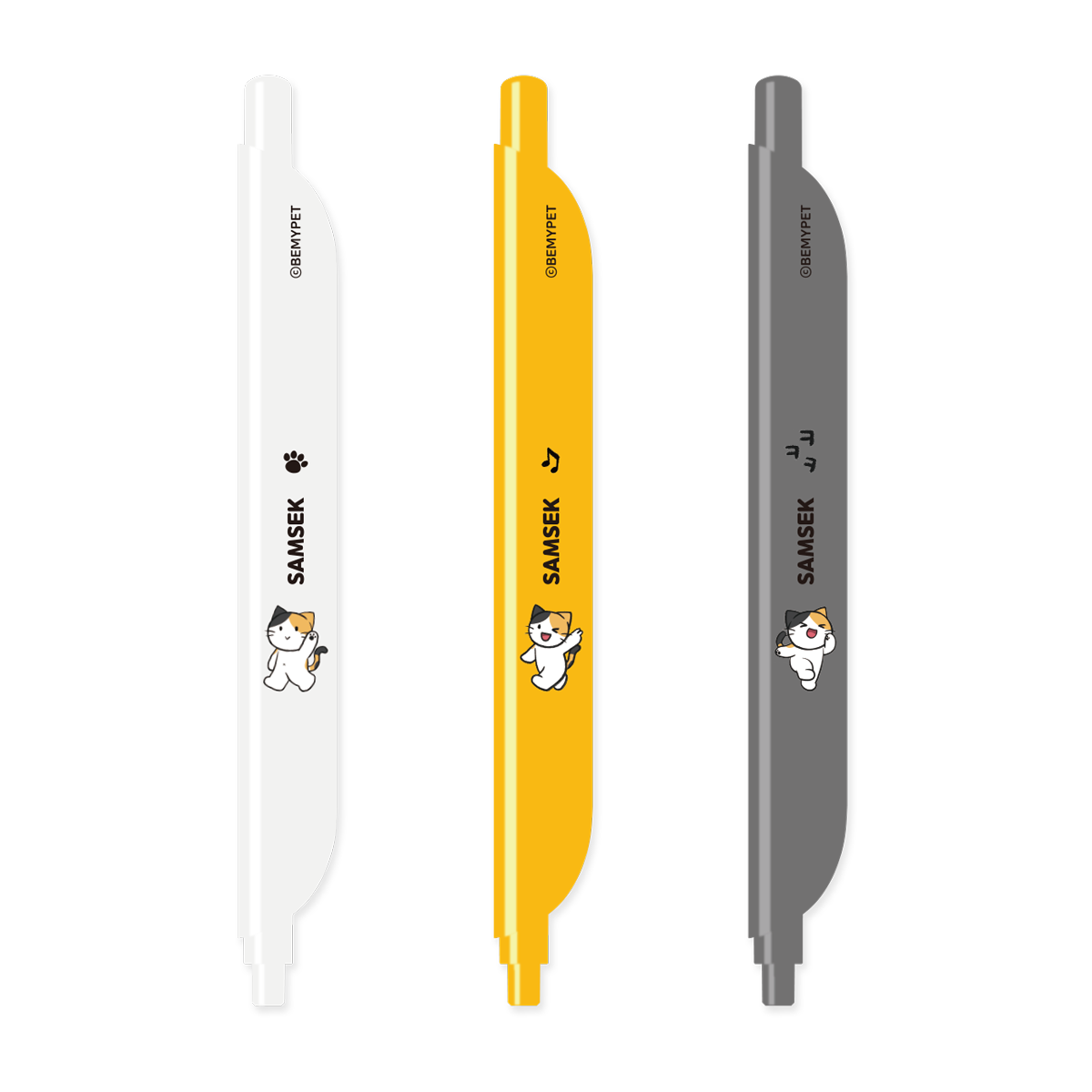 비마이펫 삼색이 클립펜, 옐로우 6,800원