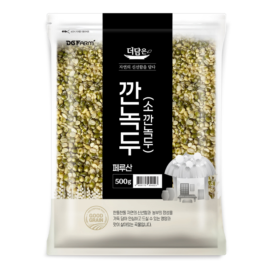 더담은 소 깐녹두, 500g, 1개 5,980원