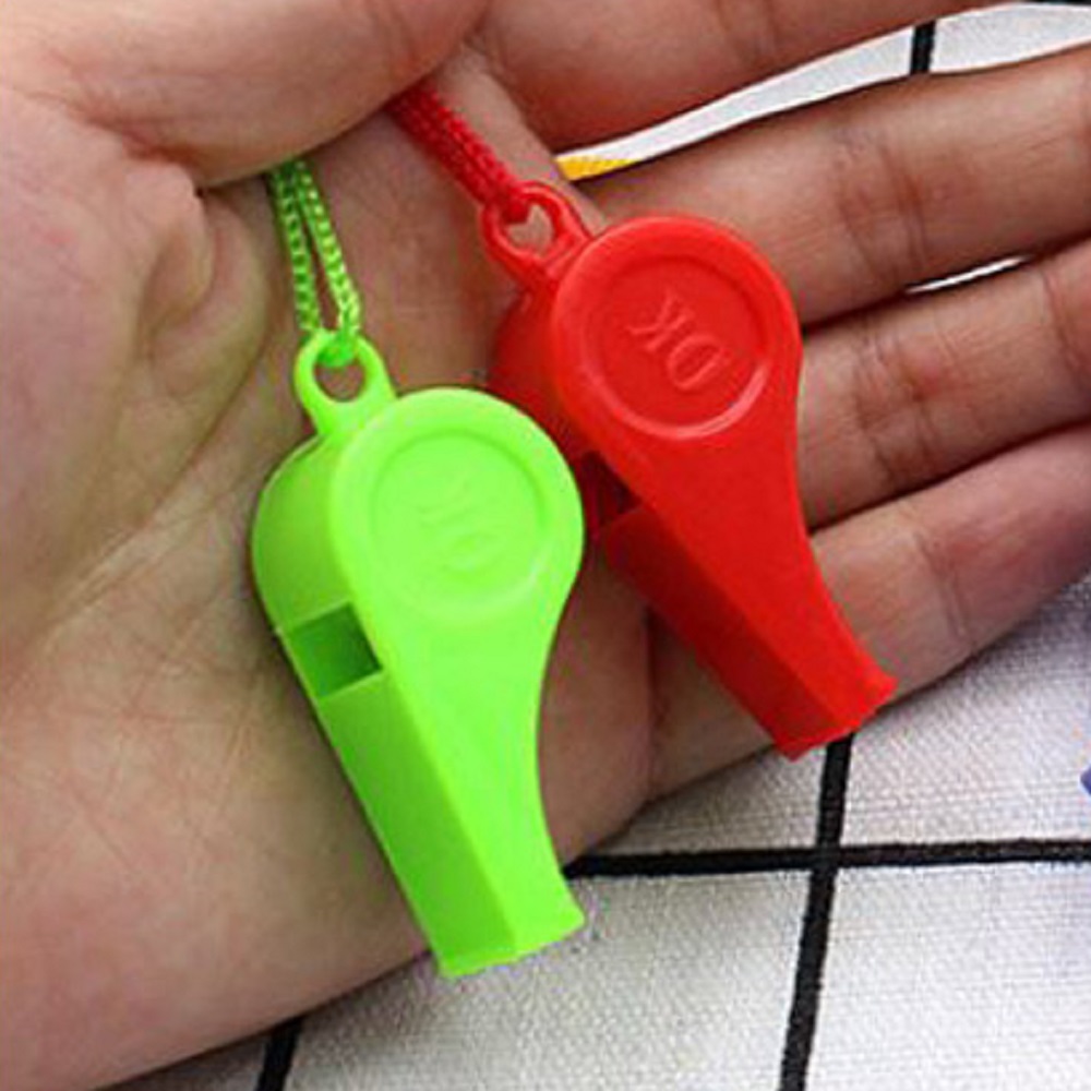 키알리 어린이 유아 장난감 운동회 칼라 호루라기 호각 휘슬 3P, 2세트 5,730원