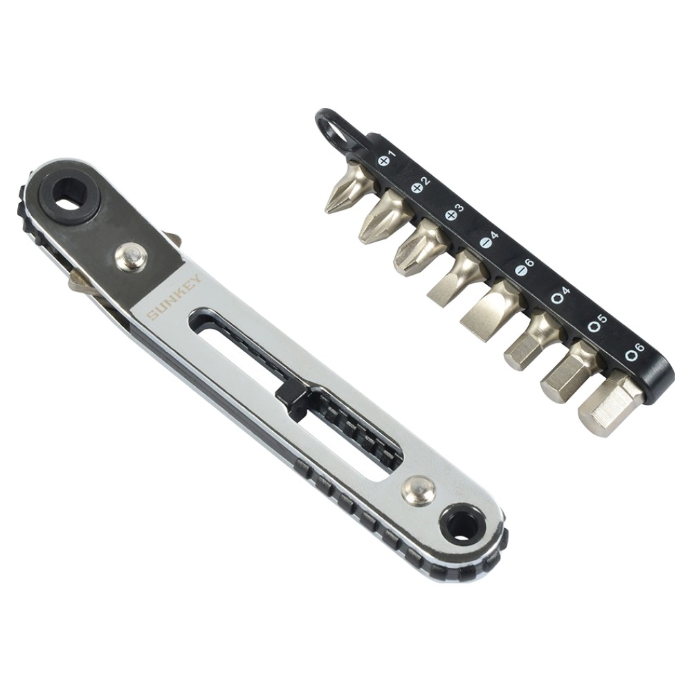 썬키 곡선형 미니 라쳇 드라이버 세트 SMR-9B 8,120원