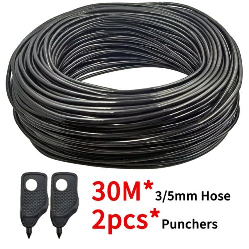야외 정원 호스 청소  Oasis PVC 파이프 마이크로 드립 관개 튜브 스프링클러 발코니 온실용 펀처 포함 5-100M 급수 18 인치 35mm 18,590원