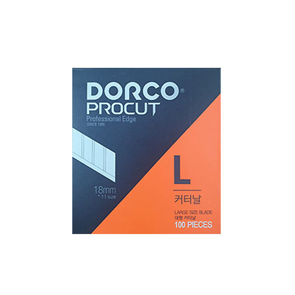 도루코 컷터날 L날 C형 18mm, 100개 17,050원