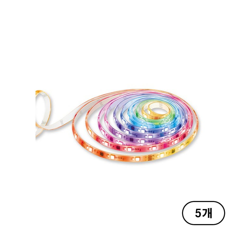 티피링크 스마트 WiFi 멀티 컬러 RGBWIC LED 스트립 조명 13W L930-5 417,260원