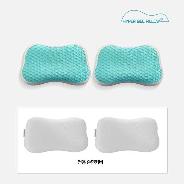 하이퍼겔 프리미엄 쿨젤 메모리폼 베개 대형2개 세트 55,720원