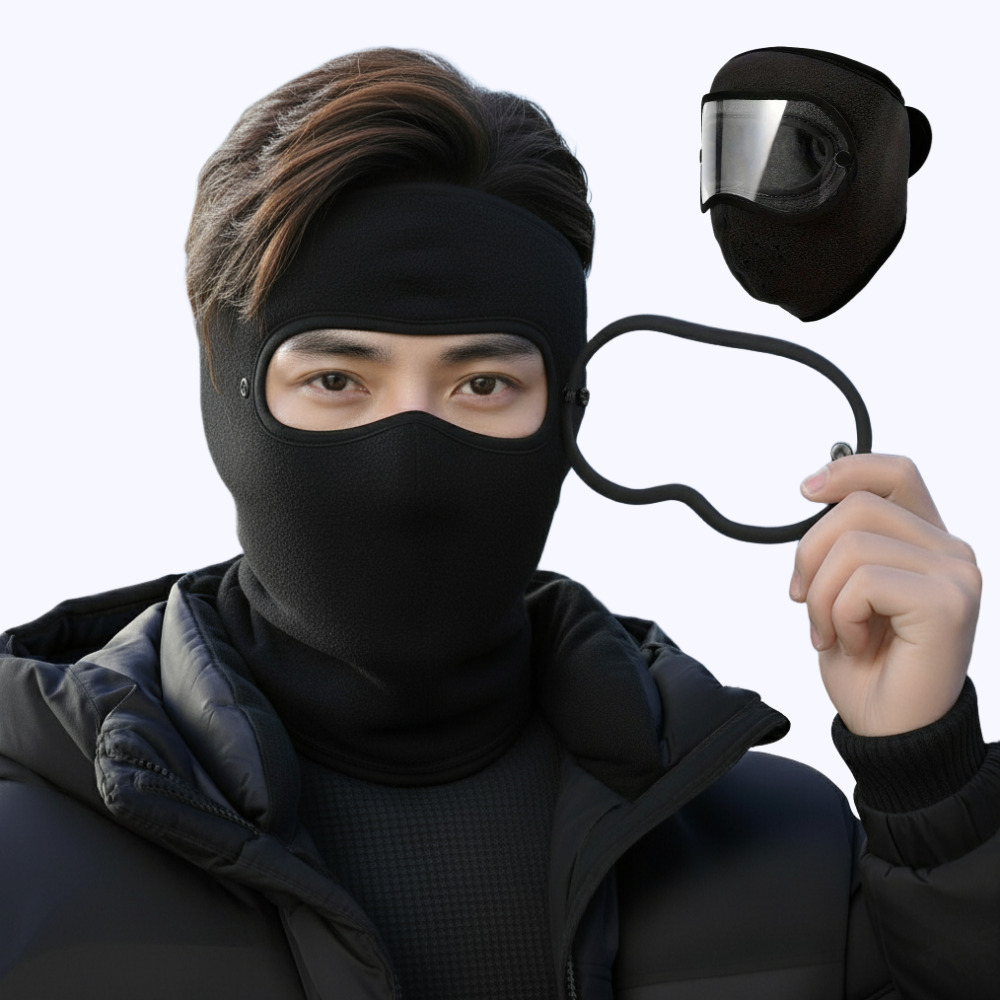 럭키제이 겨울 방한 고글 기모 마스크 바이크 안면마스크 얼굴마스크 2P세트 1P단품 8,910원