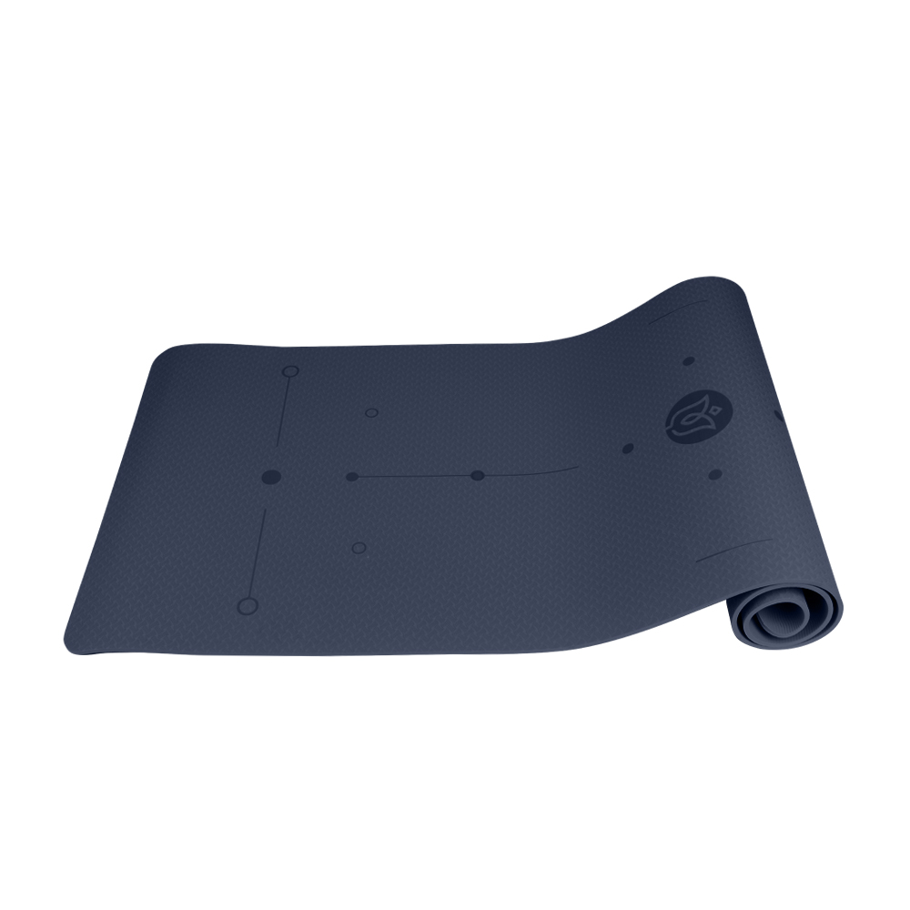 UPNS 가이드라인 TPE 10mm 요가매트 운동매트 헬스매트 필라테스, 네이비, 1개 22,000원