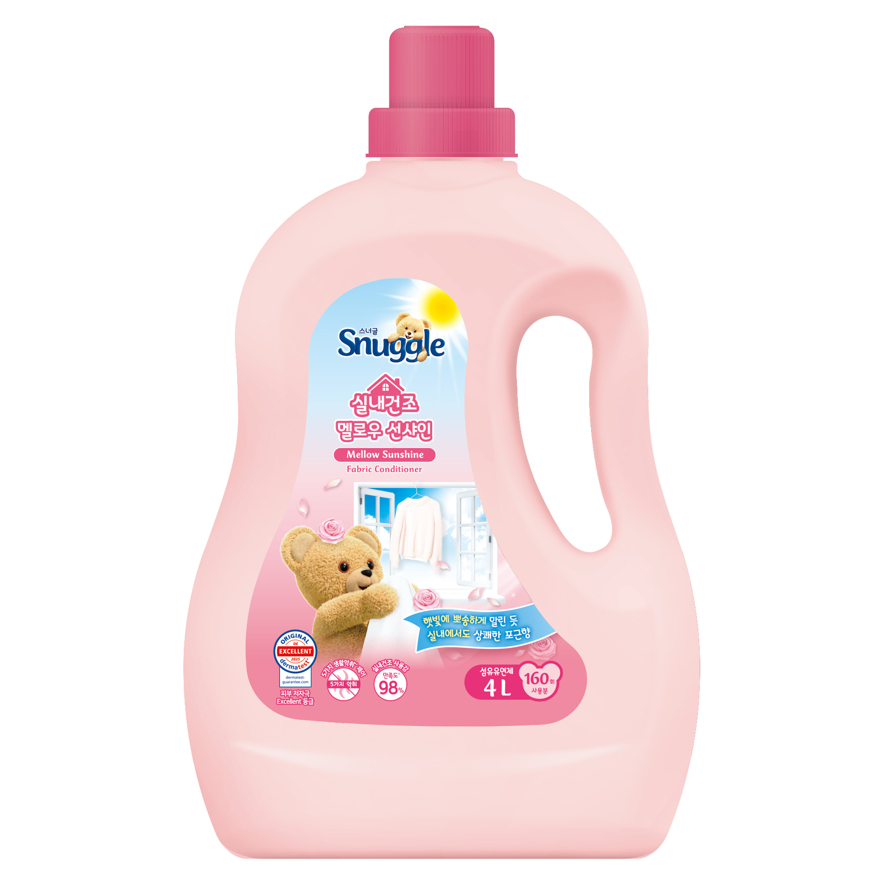 스너글 실내건조 섬유유연제 멜로우 선샤인 본품, 4L, 1개 16,900원