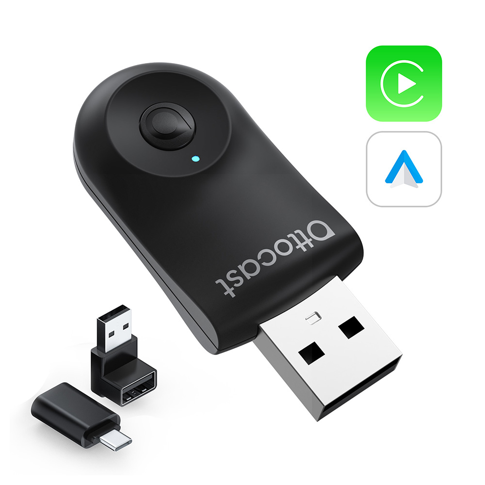 오토캐스트 미니 동글 2in1 무선 안드로이드 오토 카플레이, 검은색 59,000원